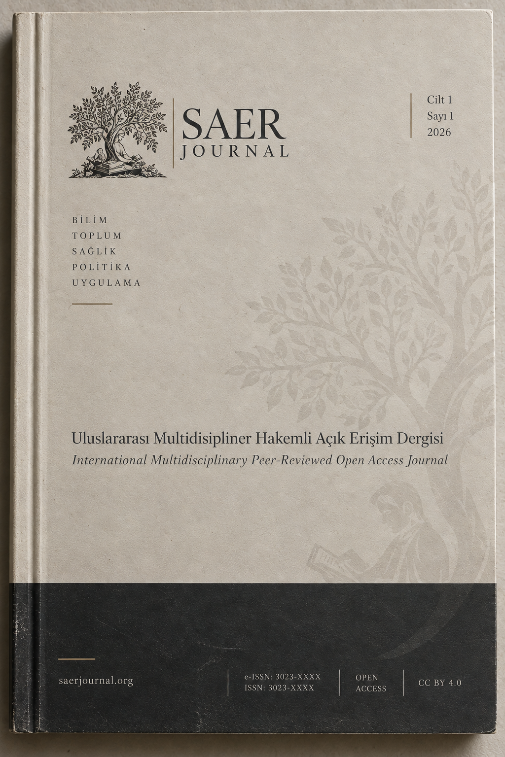 SAER Journal Cilt 1 Sayı 1 2026 kapak